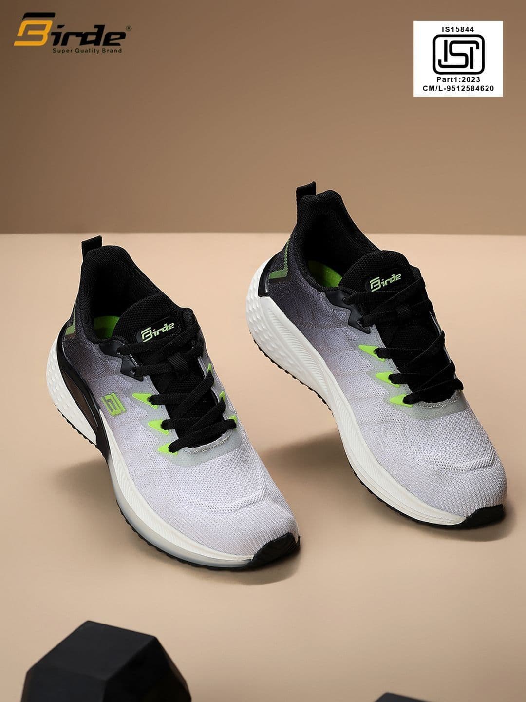 BIRDE Men Mesh Running Non-Marking Shoes - view 1