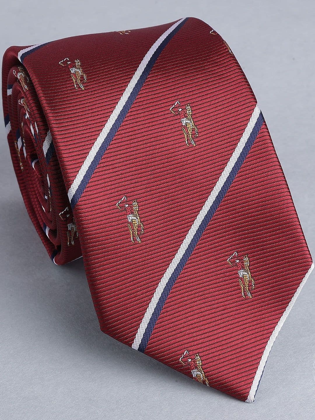 Alvaro Castagnino Men Striped Broad Tie - view 1