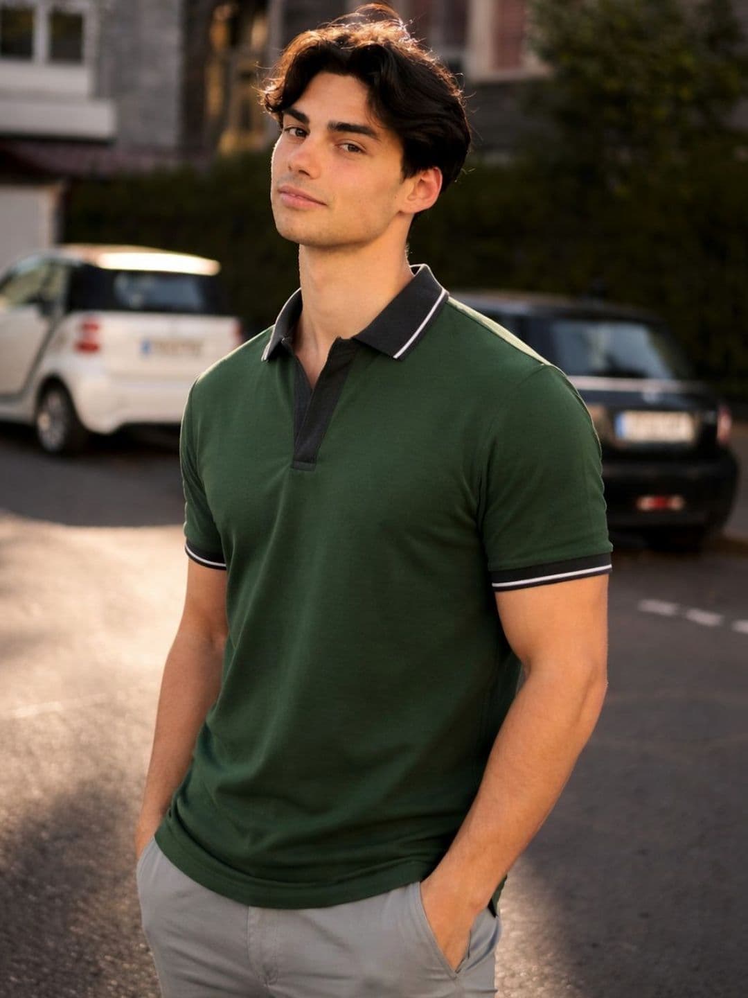 Metronaut Men Polo Collar T-shirt - view 1
