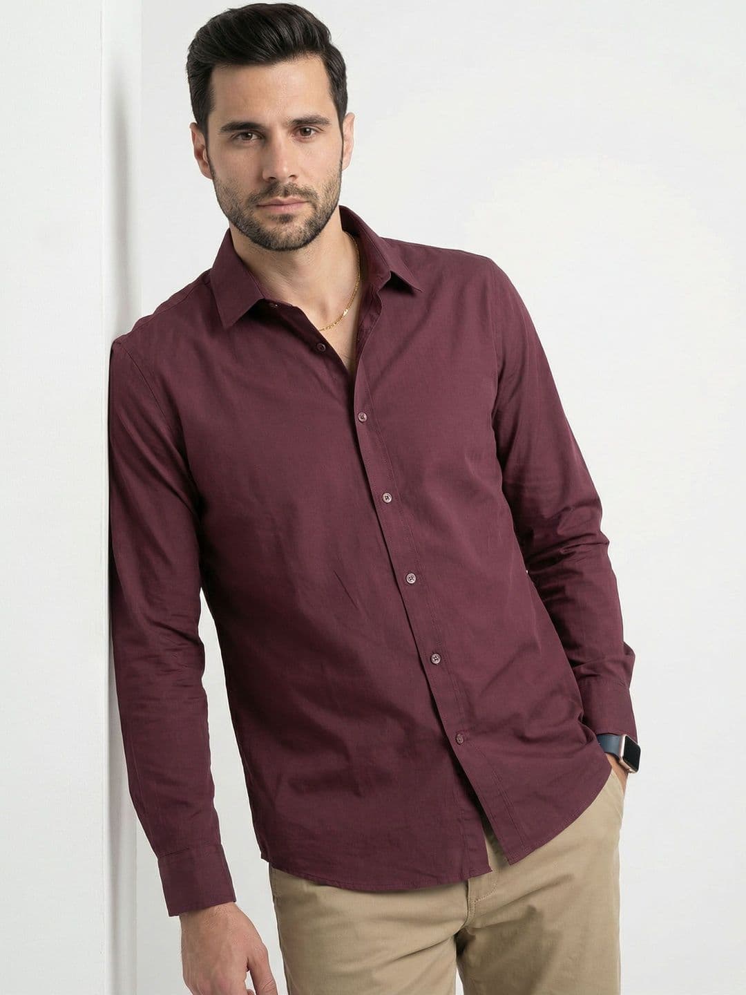 TRULOOM Men Relaxed Casual Shirt - view 1