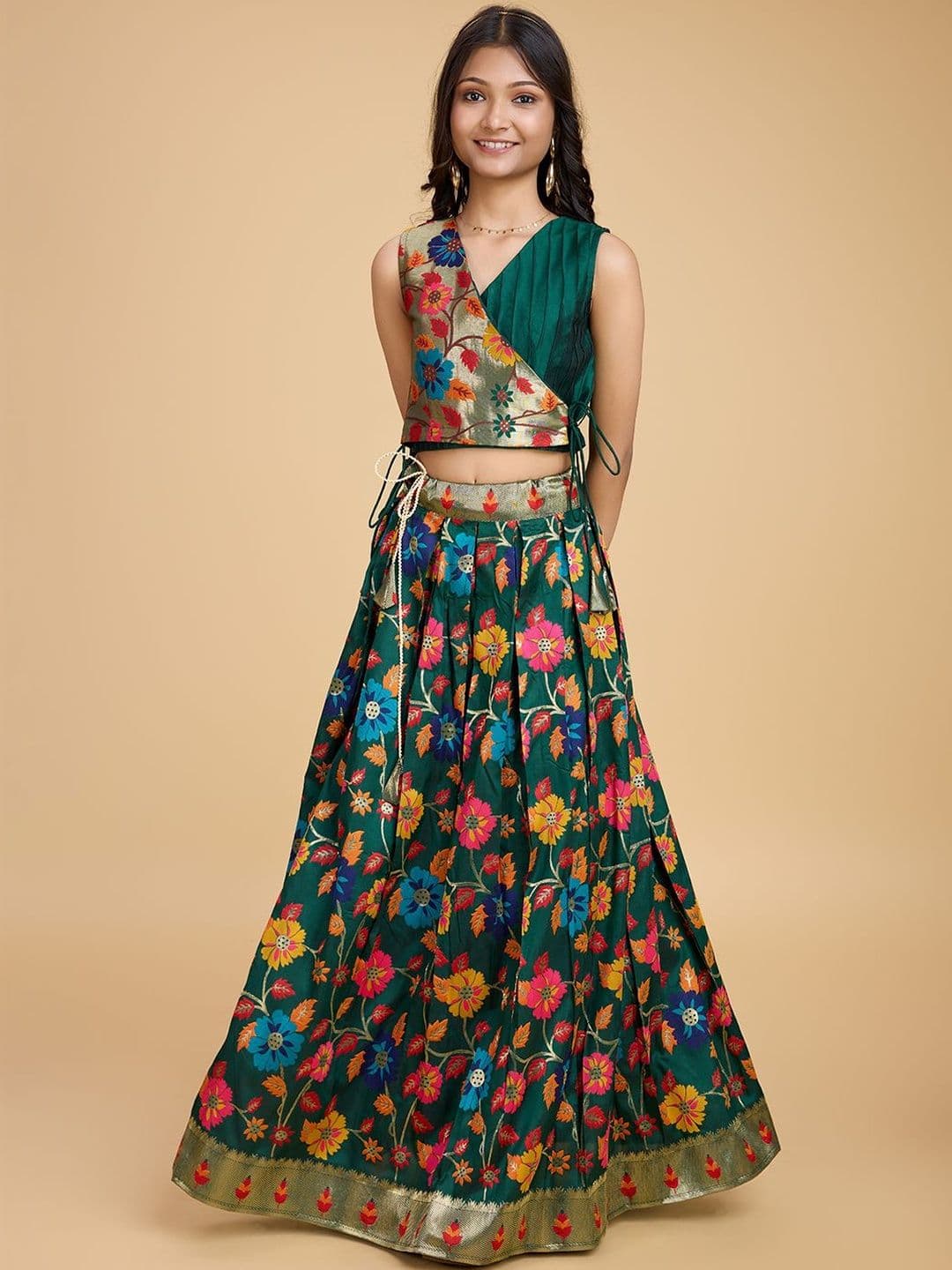 Tasarika Girls Ready to Wear Lehenga & - view 1