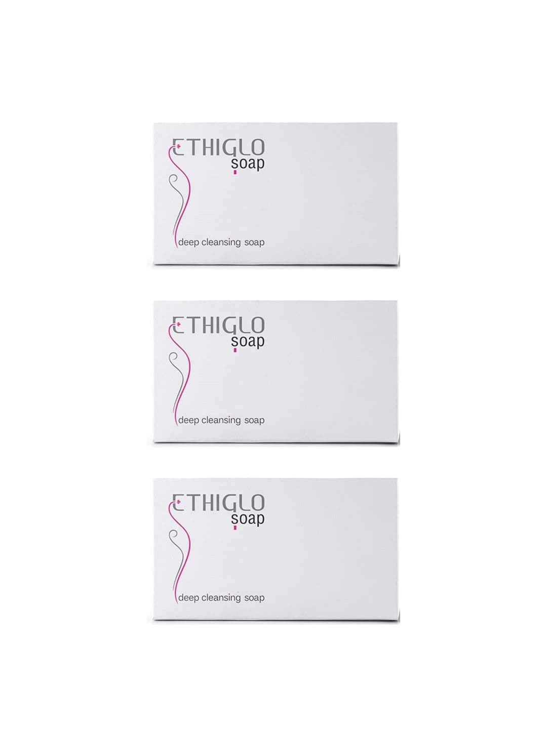 ETHIGLO Set Of 3 Deep Cleansing Soap With Kojic Acid - 75 g Each - view 1