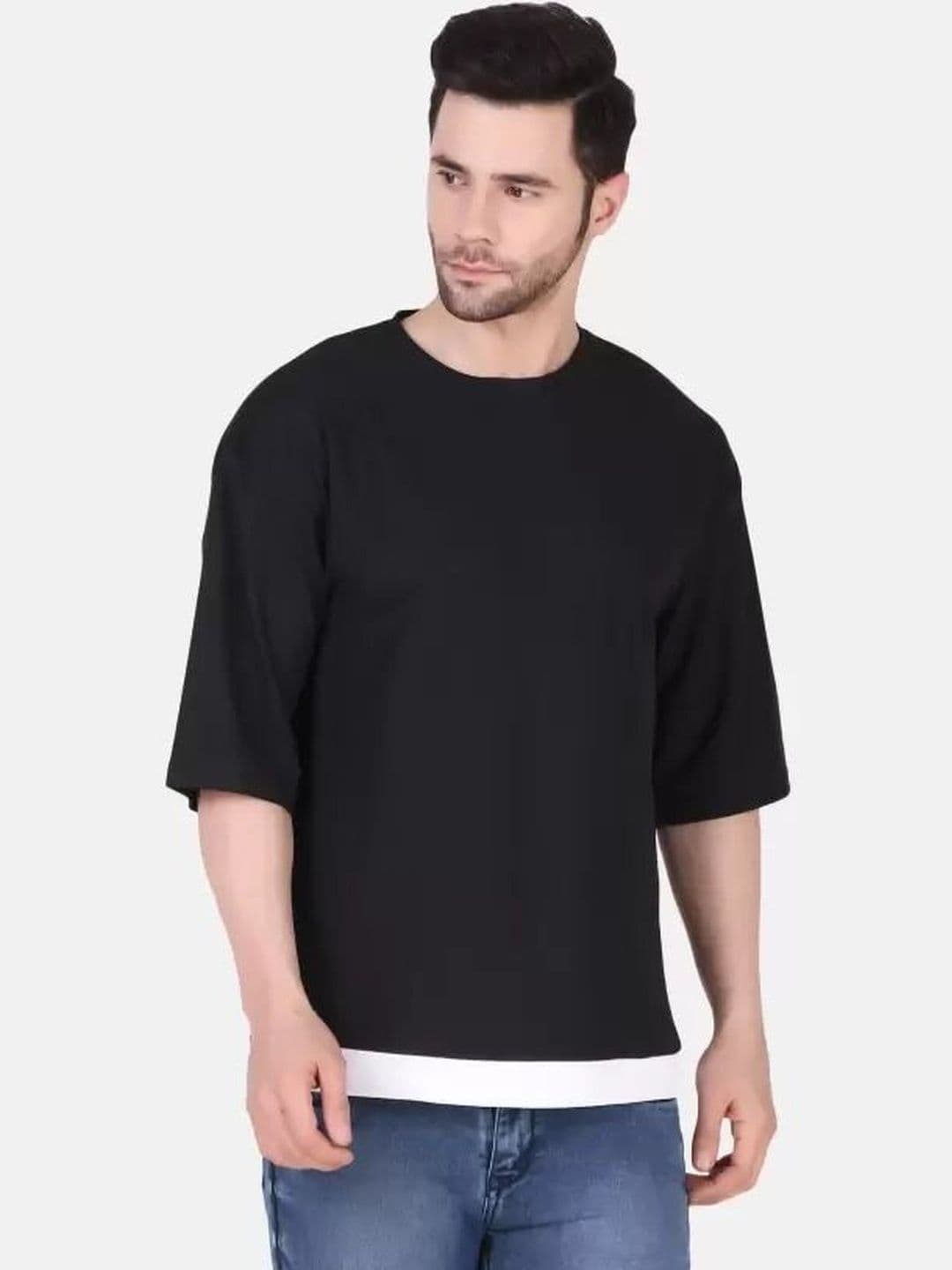 HOODLER Men Pure Cotton Blend T-shirt - view 1