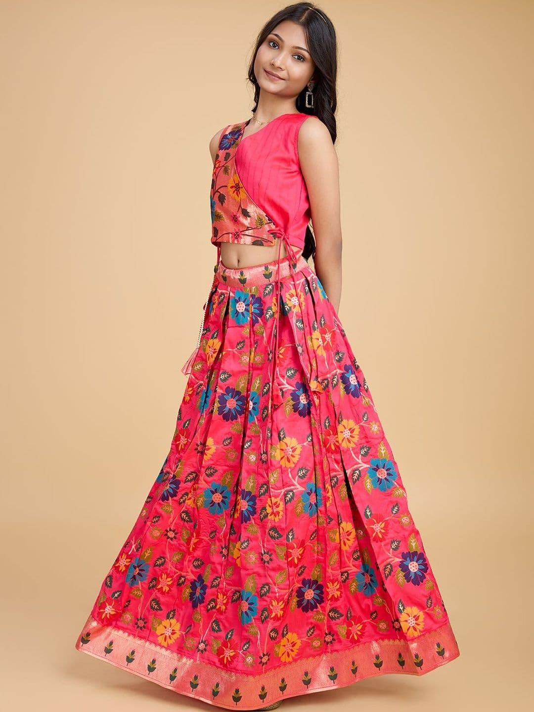 Tasarika Girls Ready to Wear Lehenga & - view 1
