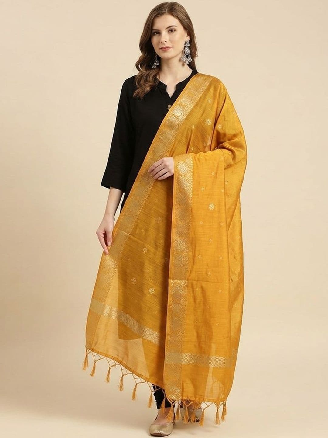 Moda Rapido Embroidered Dupatta - view 1