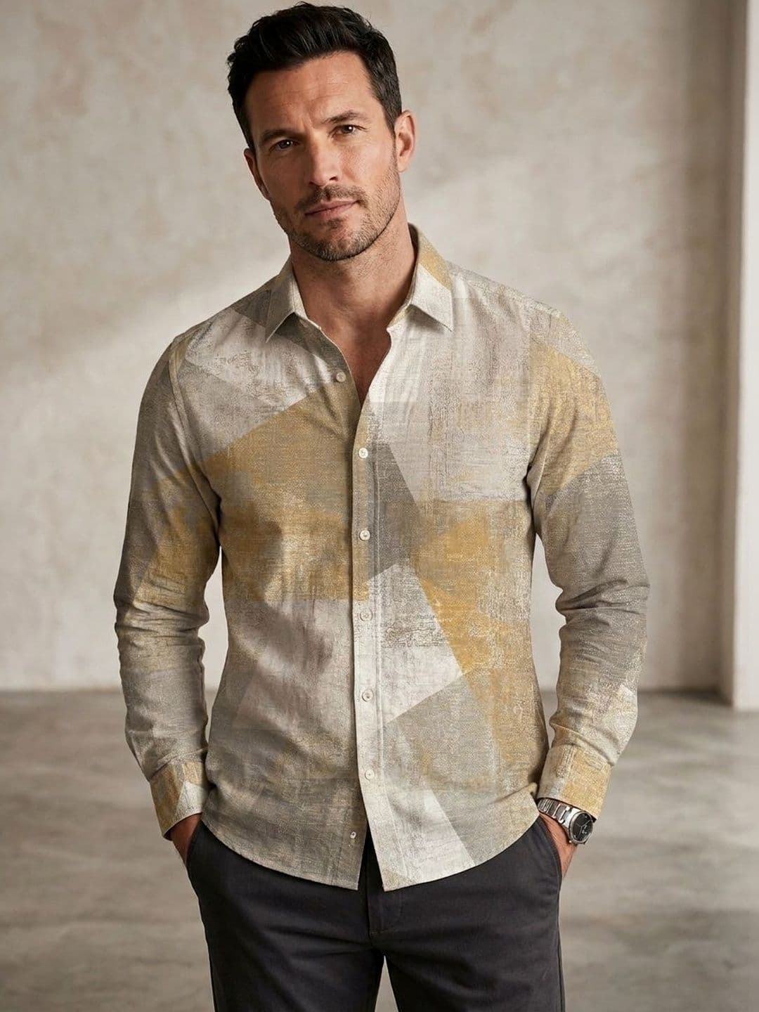 Foomer Men Classic Party Shirt - view 1