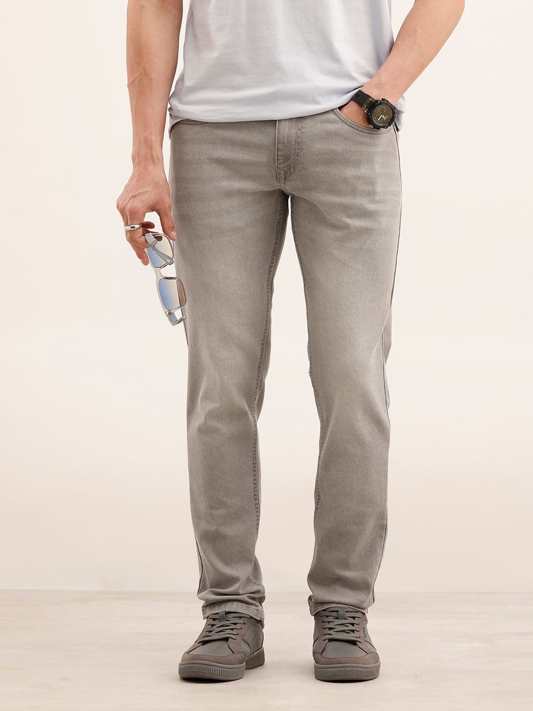 WROGN Men Slim Fit Jeans - view 1