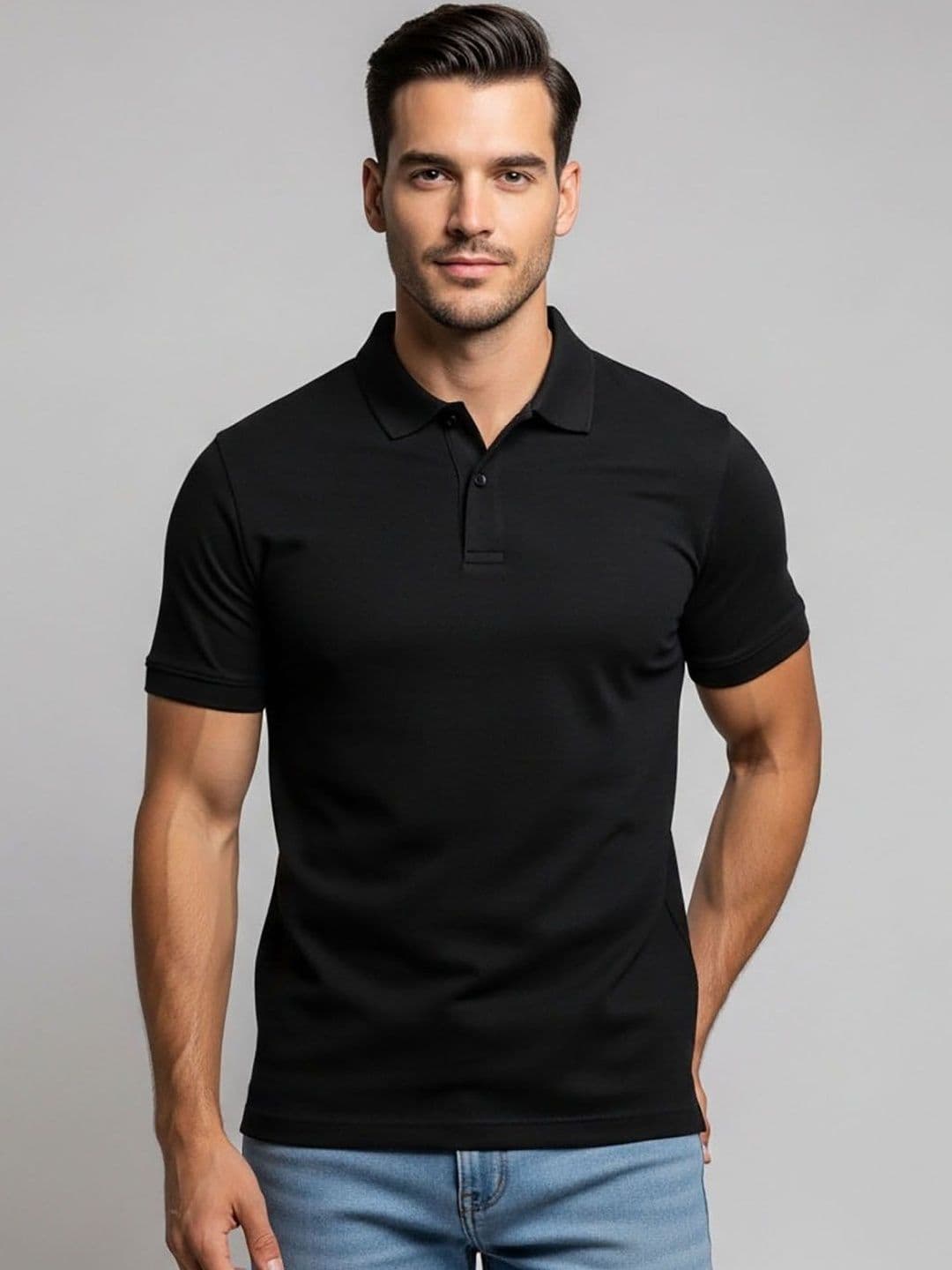 Moda Rapido Men Polo Collar T-shirt - view 1