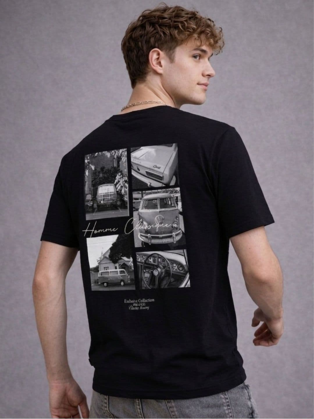 R.Code by The Roadster Life Co. Men Printed T-shirt - view 1