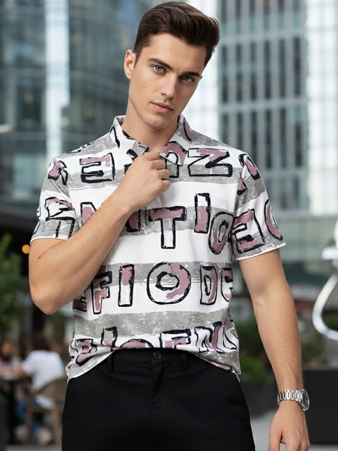 OGEN Men Polo Collar Tshirts - view 1