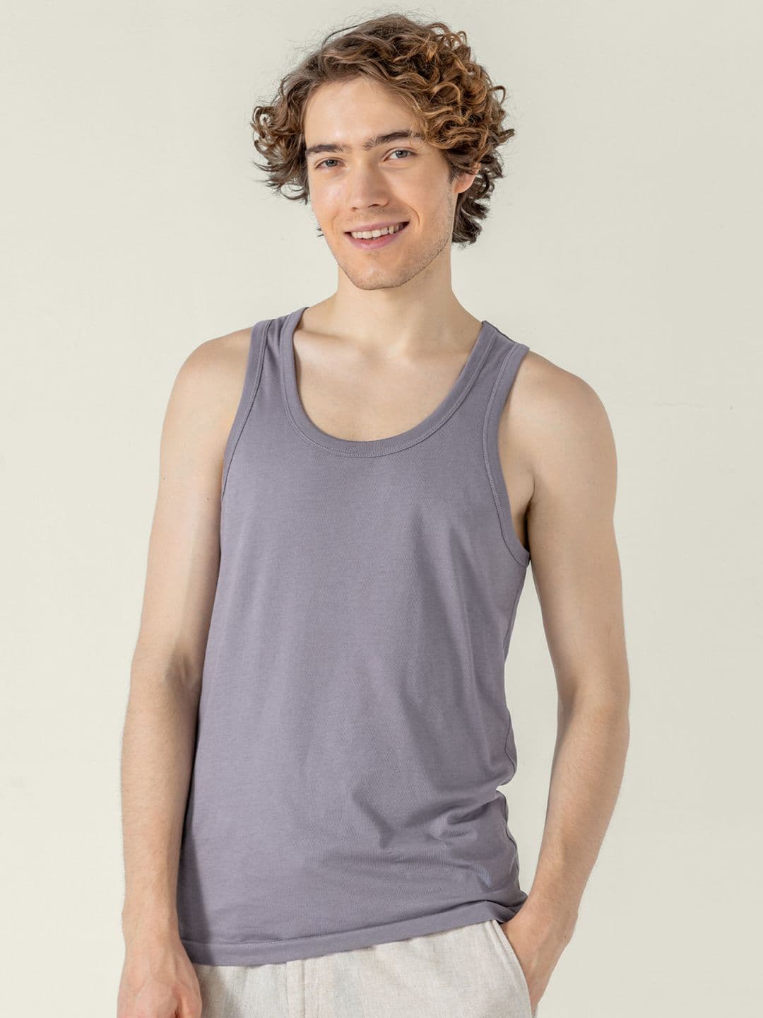DAMENSCH Men Anti Bacterial Anti Microbial NEO Cotton Vest - view 1
