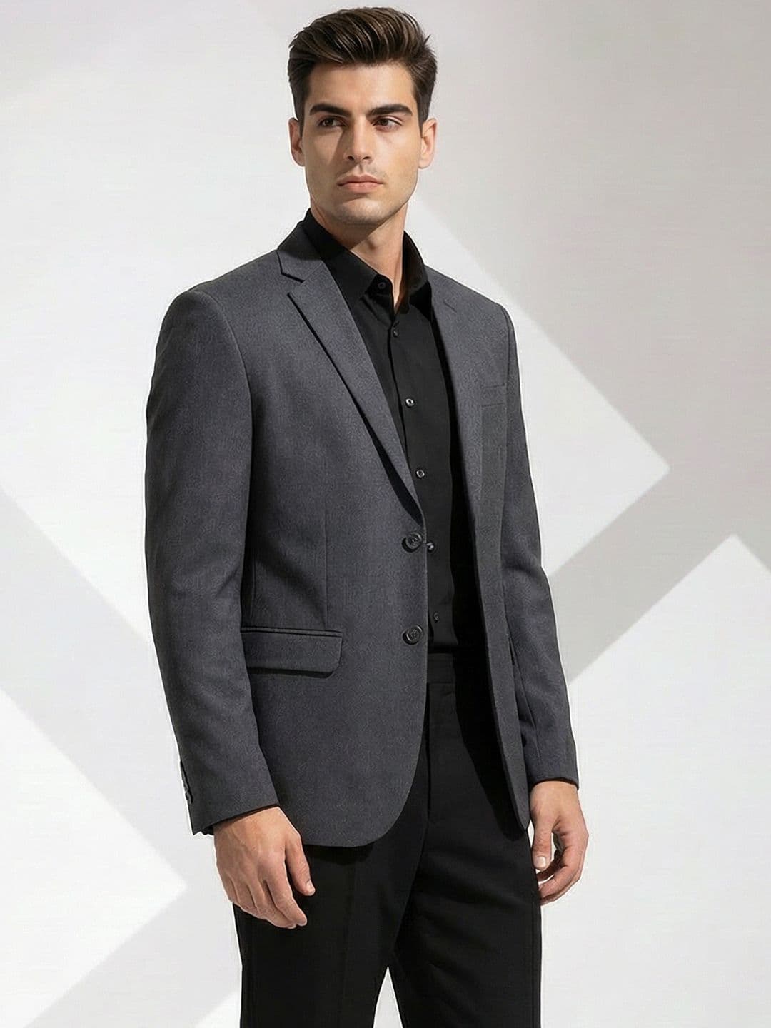 INVICTUS Single Breasted Slim Fit Formal Blazers - view 1