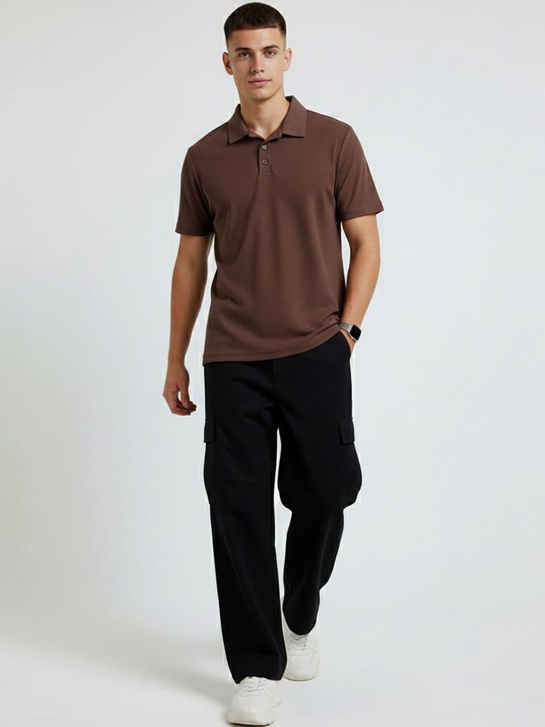 OGEN Men Polo Collar T-shirt - view 1