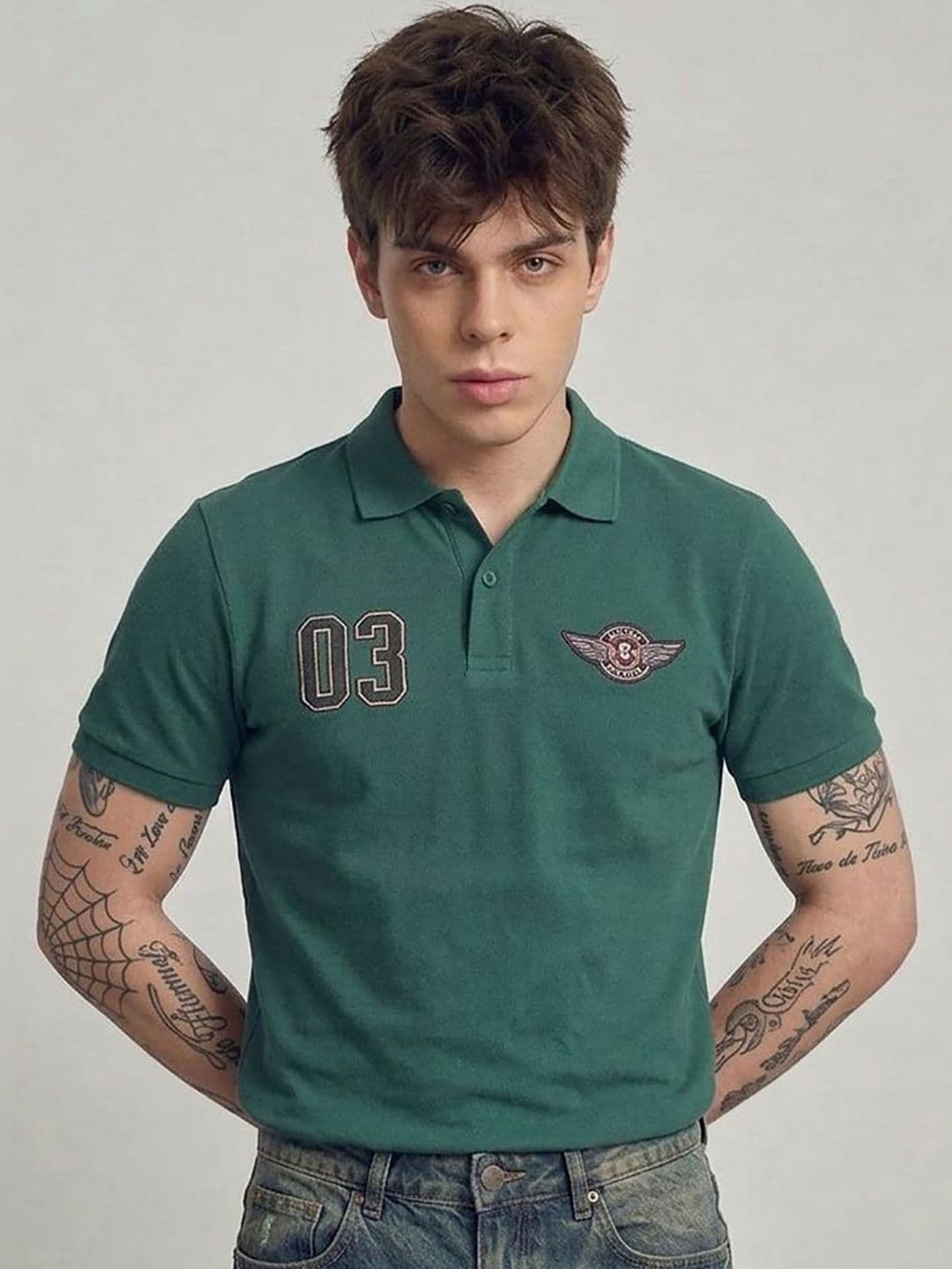 SZN Men Polo Collar T-shirt - view 1