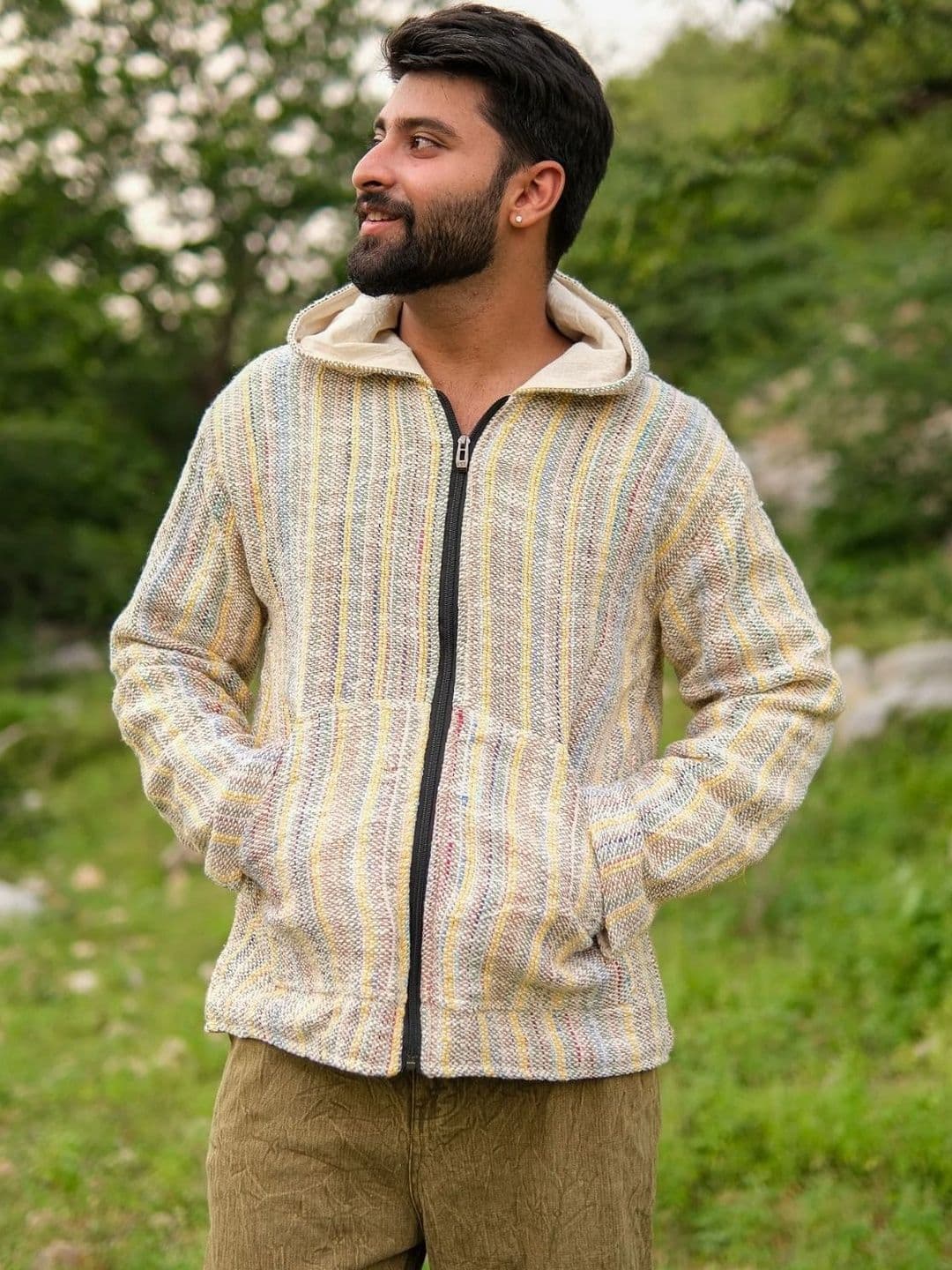 CRYSTAL HEAL Men Lightweight Outdoor Tailored Jacket - view 1