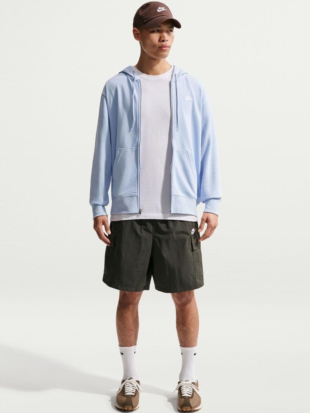 Nike Club Men's Full-Zip French Terry Hoodie - view 1