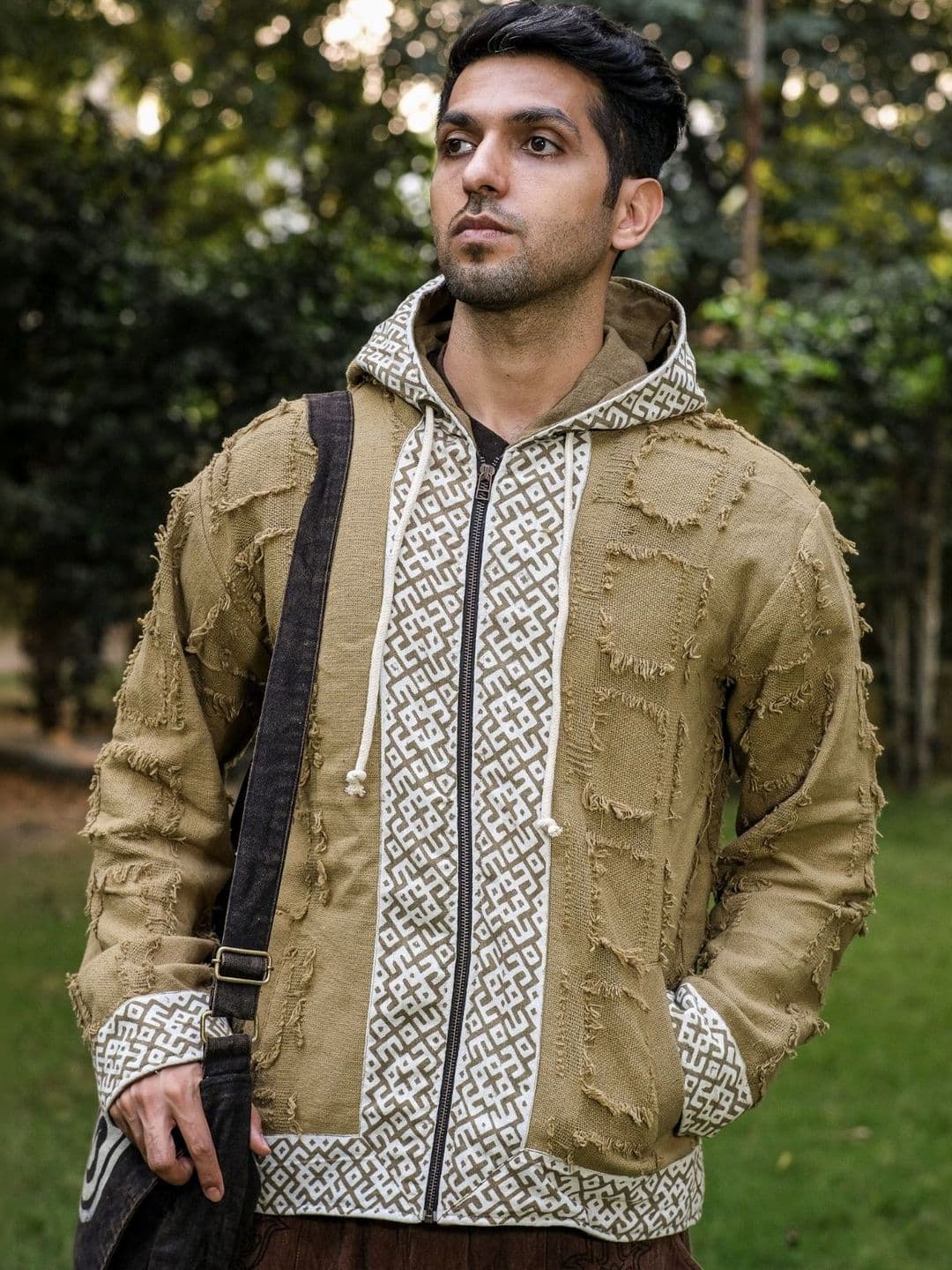 CRYSTAL HEAL Men Lightweight Outdoor Tailored Jacket - view 1