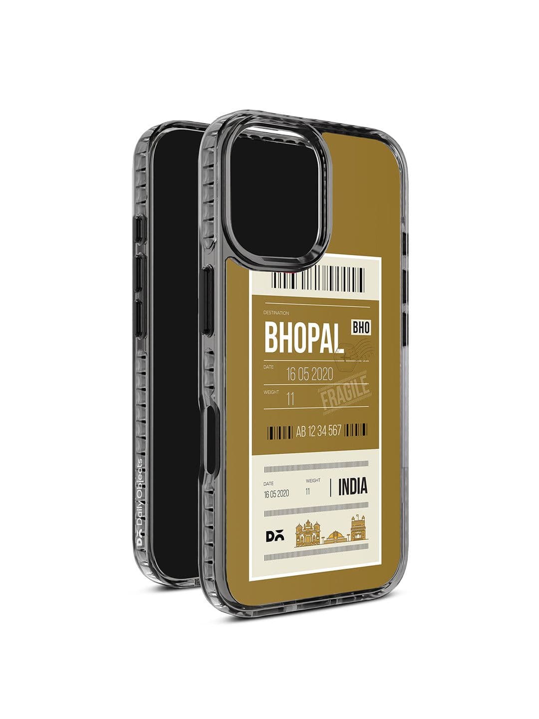 DailyObjects Bhopal City Tag Stride 2.0 MagSafe Case Cover For iPhone 16 Plus - view 1