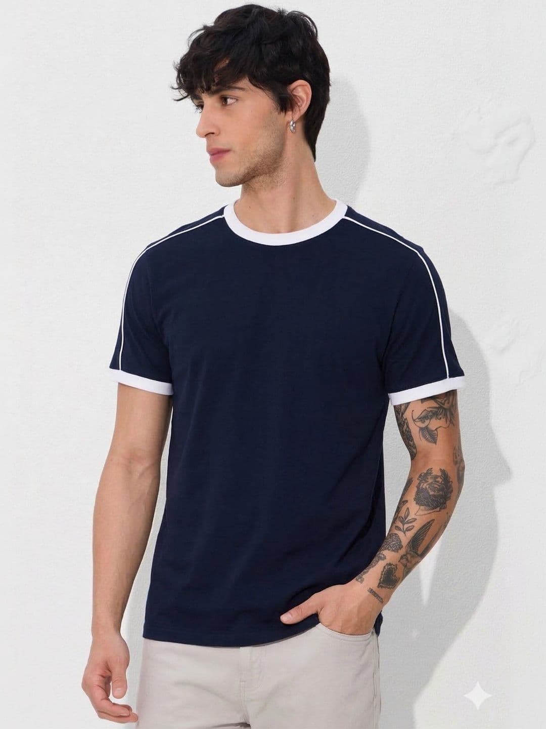 MOHICANS Men Ringer Relaxed fit Cotton T-shirt - view 1