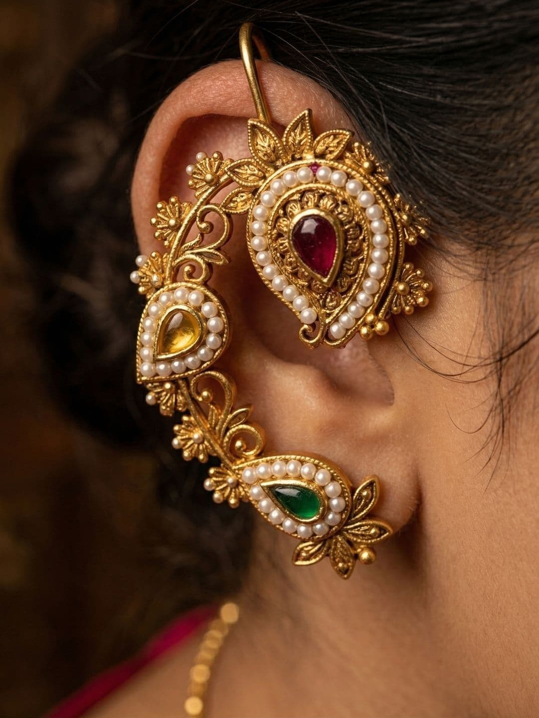 SZN Ear Cuff Earrings - view 1
