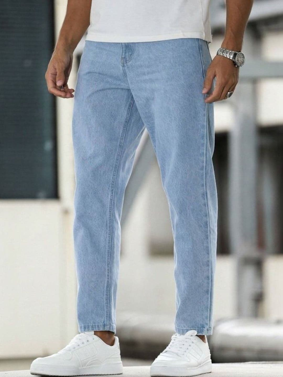 NIFFER FASHION Men Mom Fit Mid-Rise Jeans - view 1