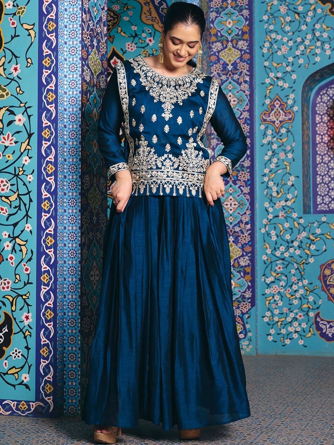 MADHURAM Embroidered Ready to Wear Lehenga - view 1