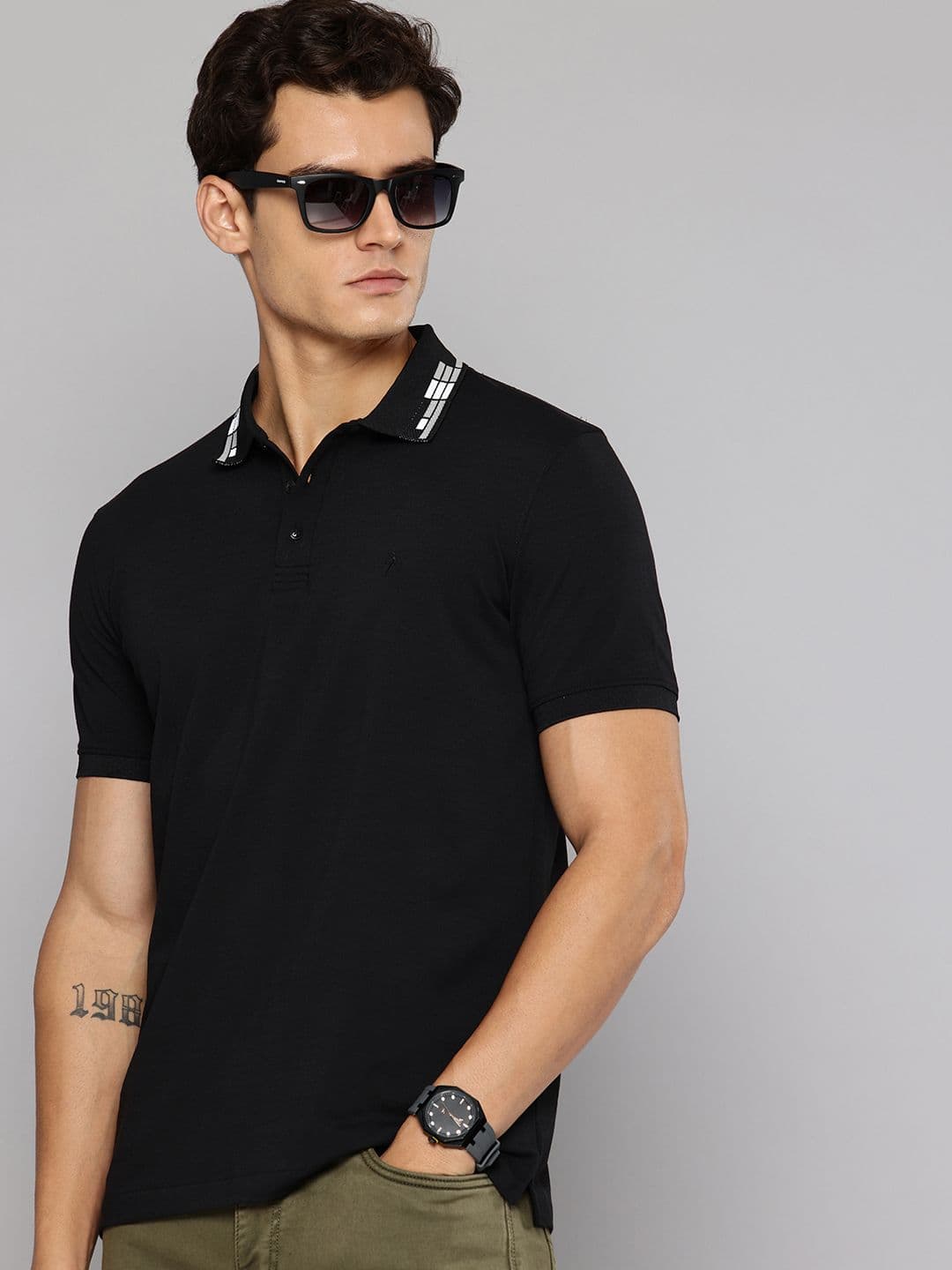 Indian Terrain Polo Collar T-shirt - view 1