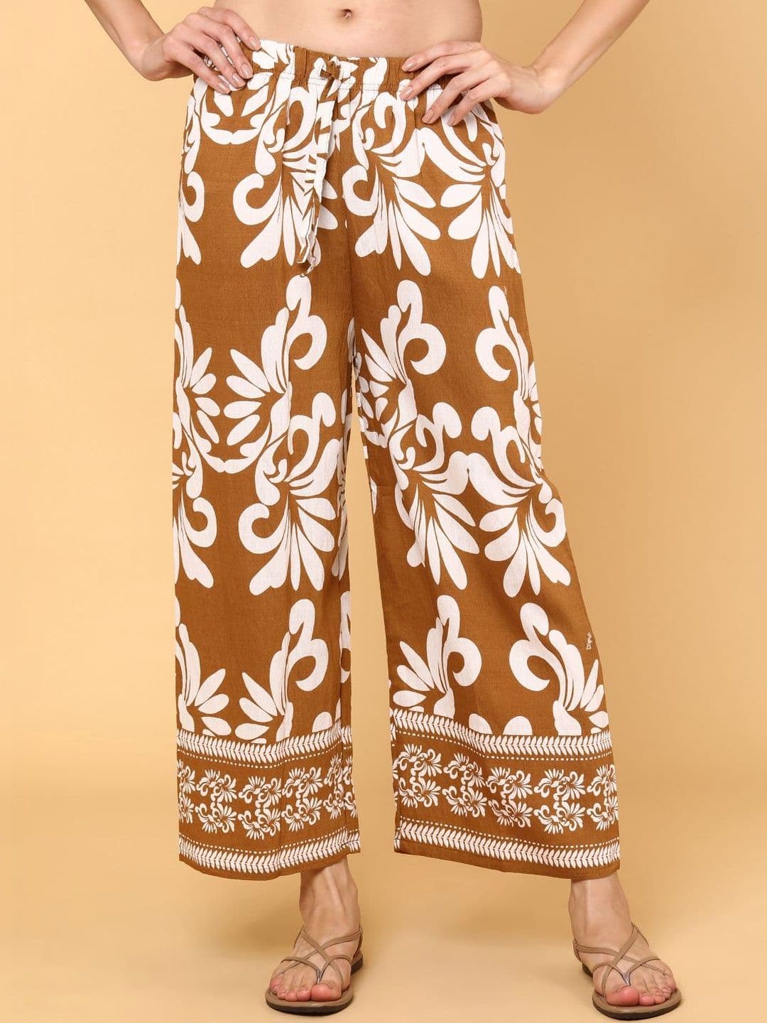 LIMEROAD Women Printed Palazzos - view 1