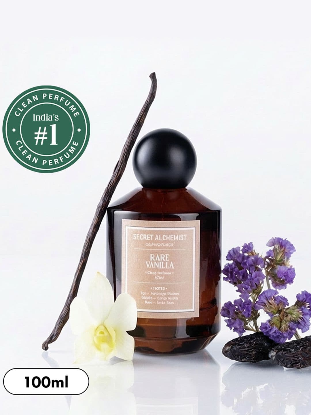 Secret Alchemist Rare Vanilla Perfume Warm Tonka Floral Woody Scent & Long Lasting100ml - view 1