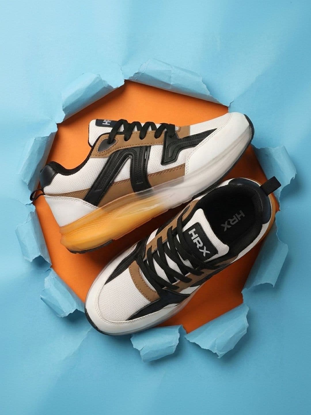 HRX by Hrithik Roshan Men Colourblocked Sneakers - view 1