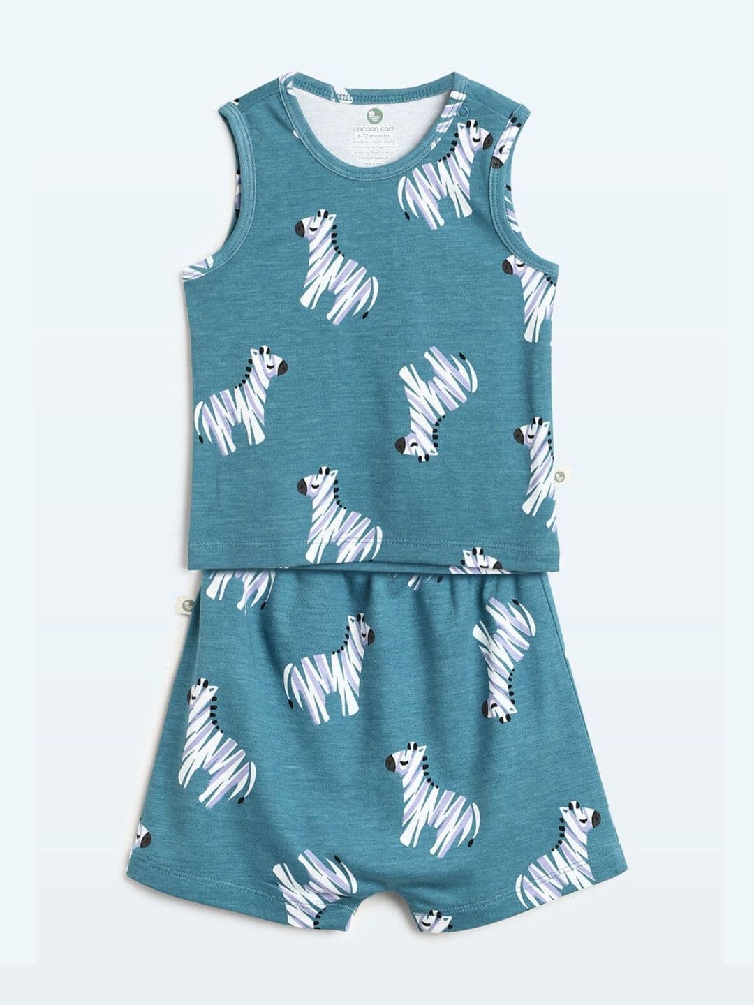 cocoon care Unisex Kids Printed Top with Shorts - view 1