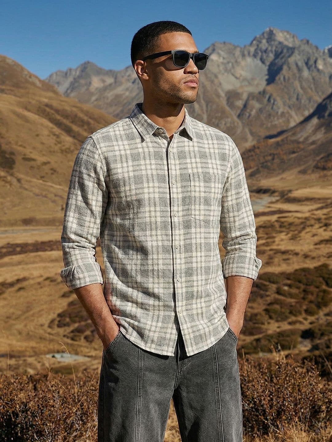 The Roadster Life Co. Checked Casual Shirt - view 1