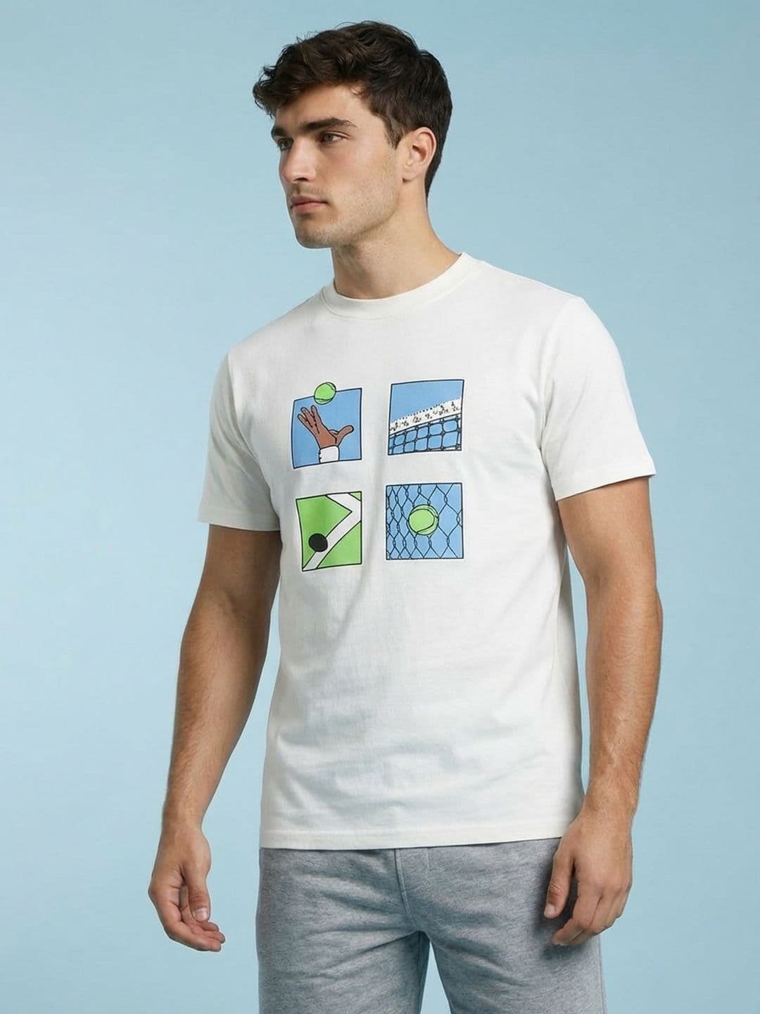 SPORT STREET by glitchez Graphic Printed T-shirt - view 1