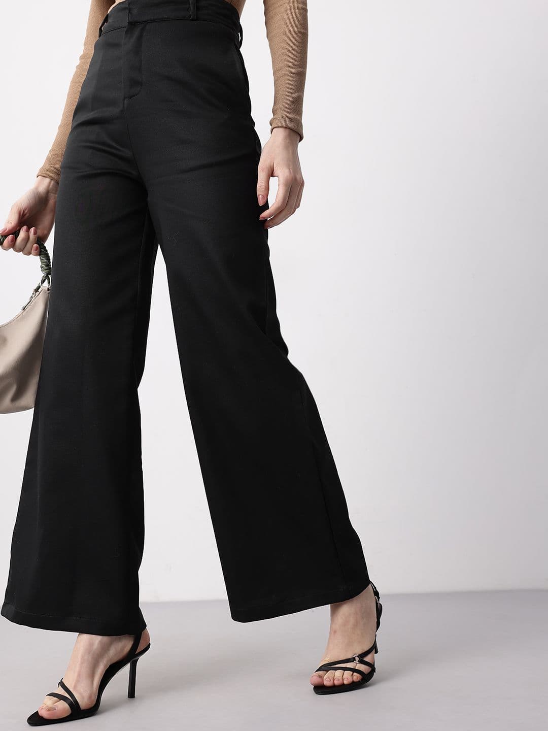 Mast & Harbour Women Wide Leg Parallel Trousers - view 1