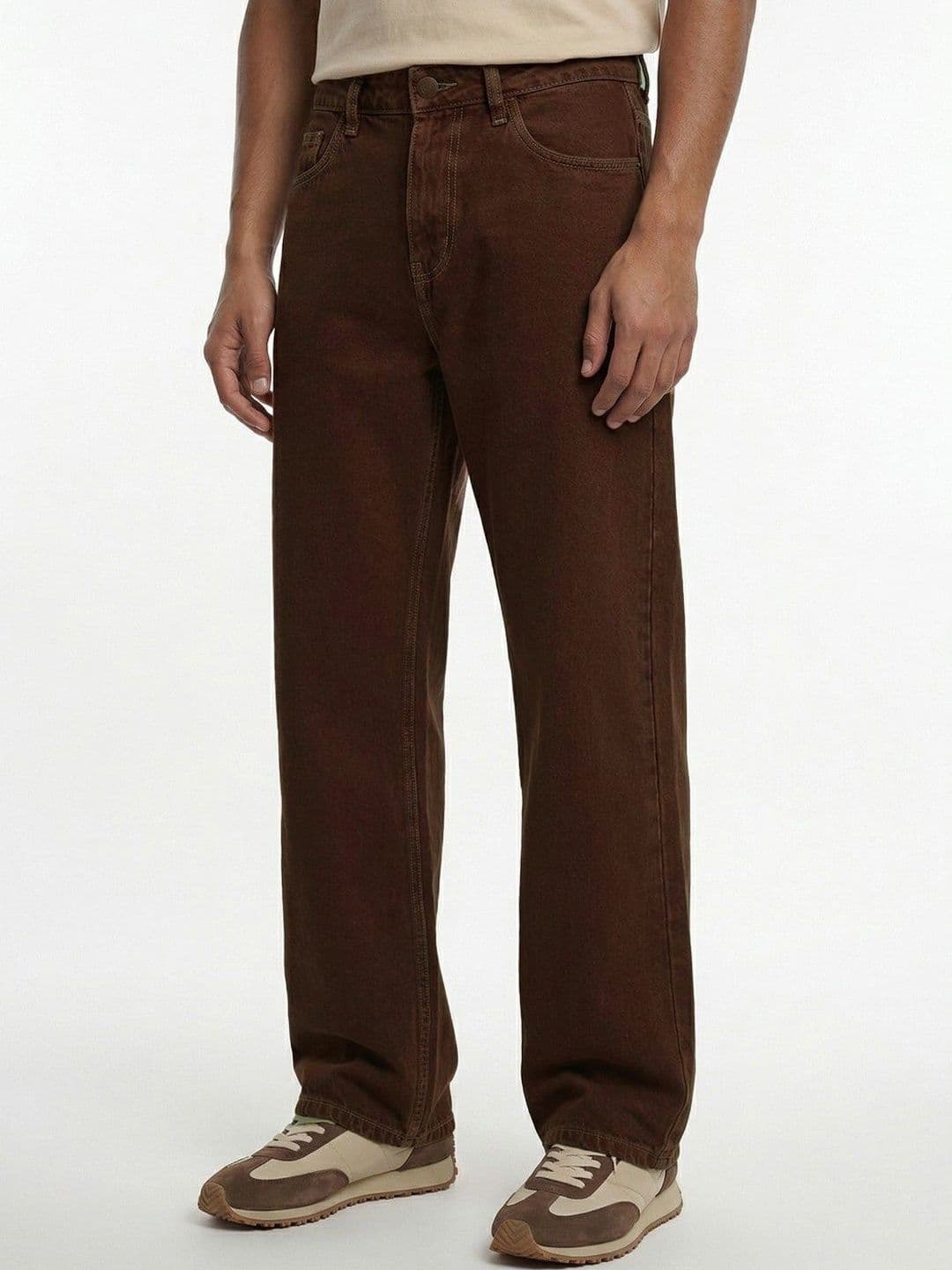 glitchez Men Relaxed Fit Mid-Rise Jeans - view 1