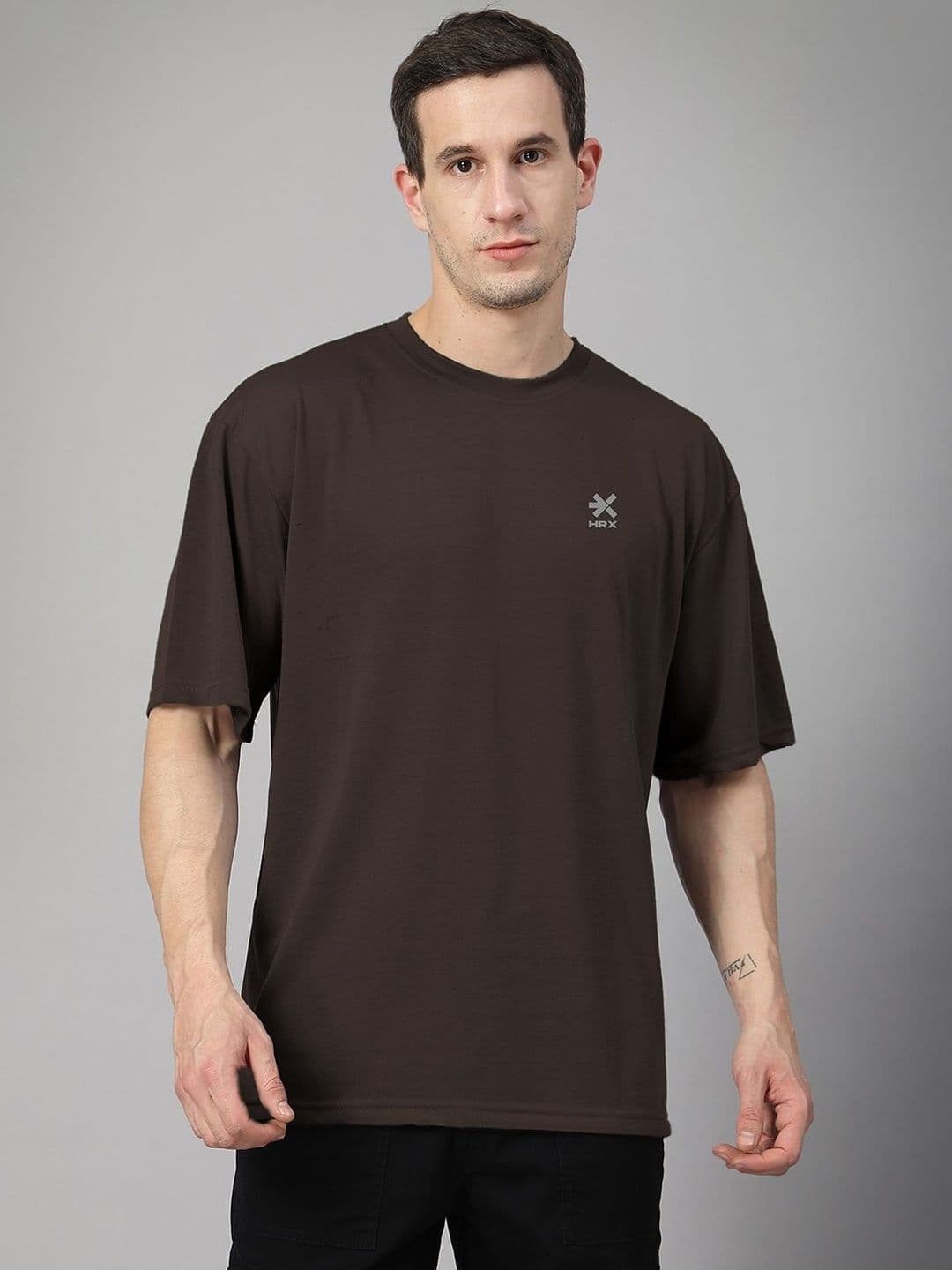 HRX by Hrithik Roshan Men Drop-Shoulder Sleeves T-shirt - view 1