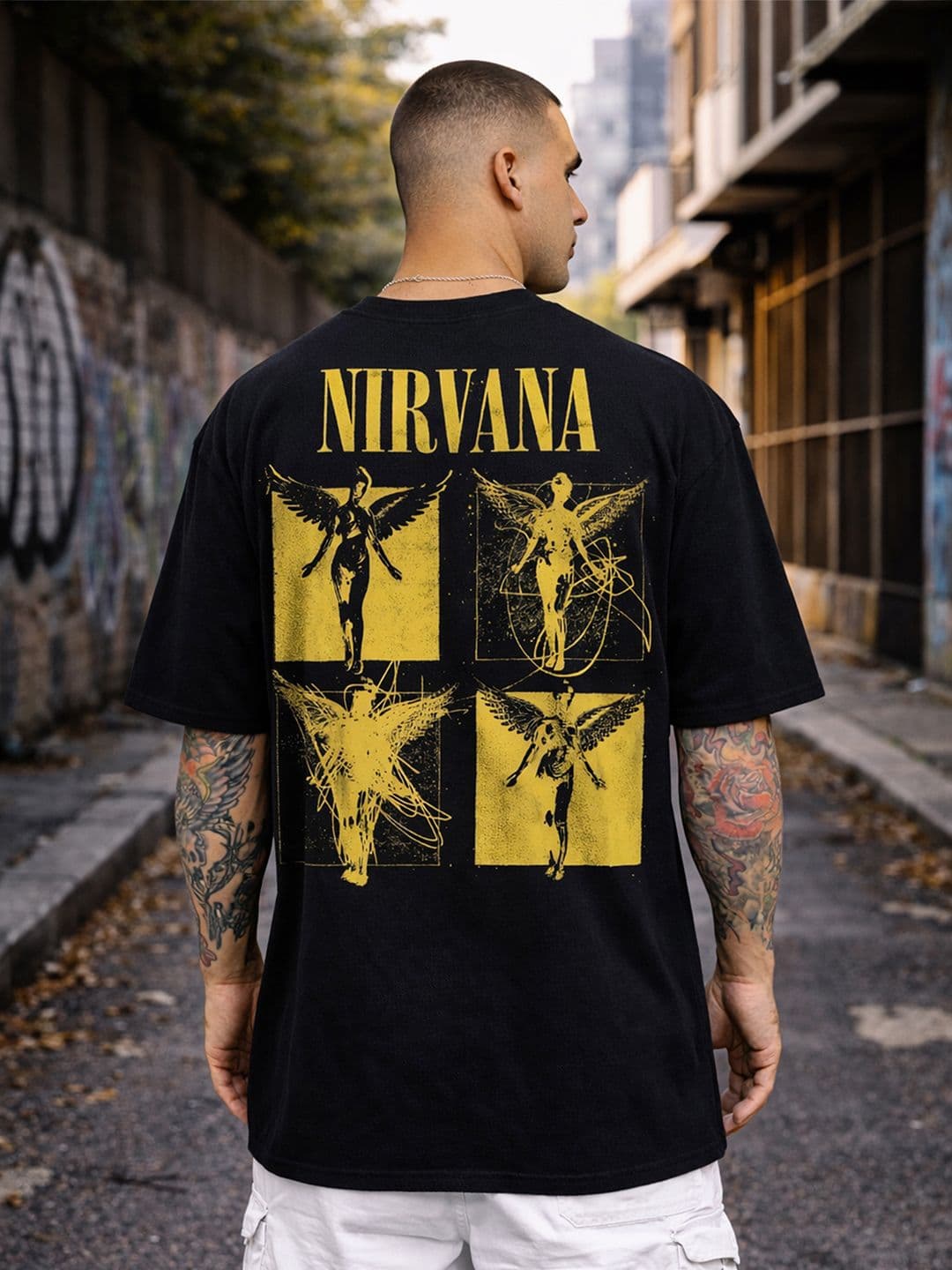 LITWAY Men Printed T-shirt - view 1