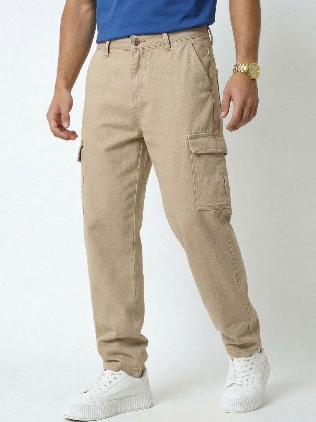 glitchez Men Relaxed Fit Mid-Rise Jeans - view 1