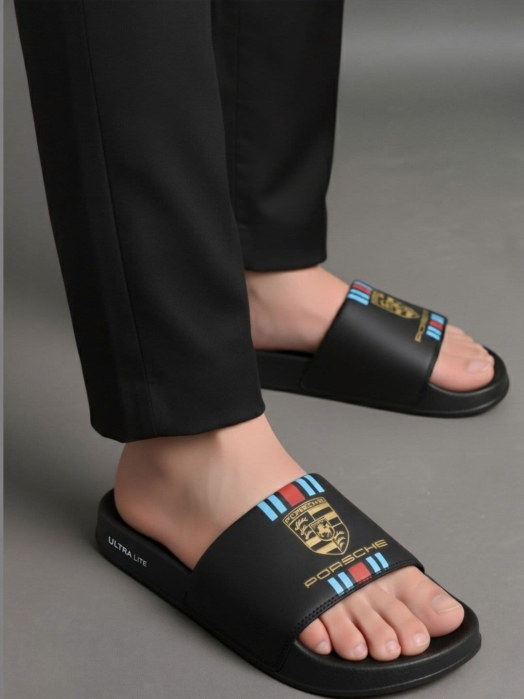 Slidewell Men Printed Flip Flops - view 1