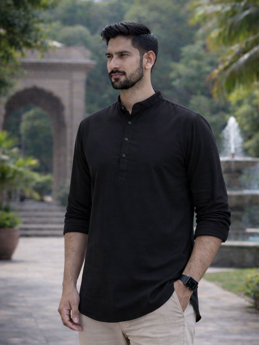 LADSLOOM Ethnic Motifs Printed Kurta - view 1