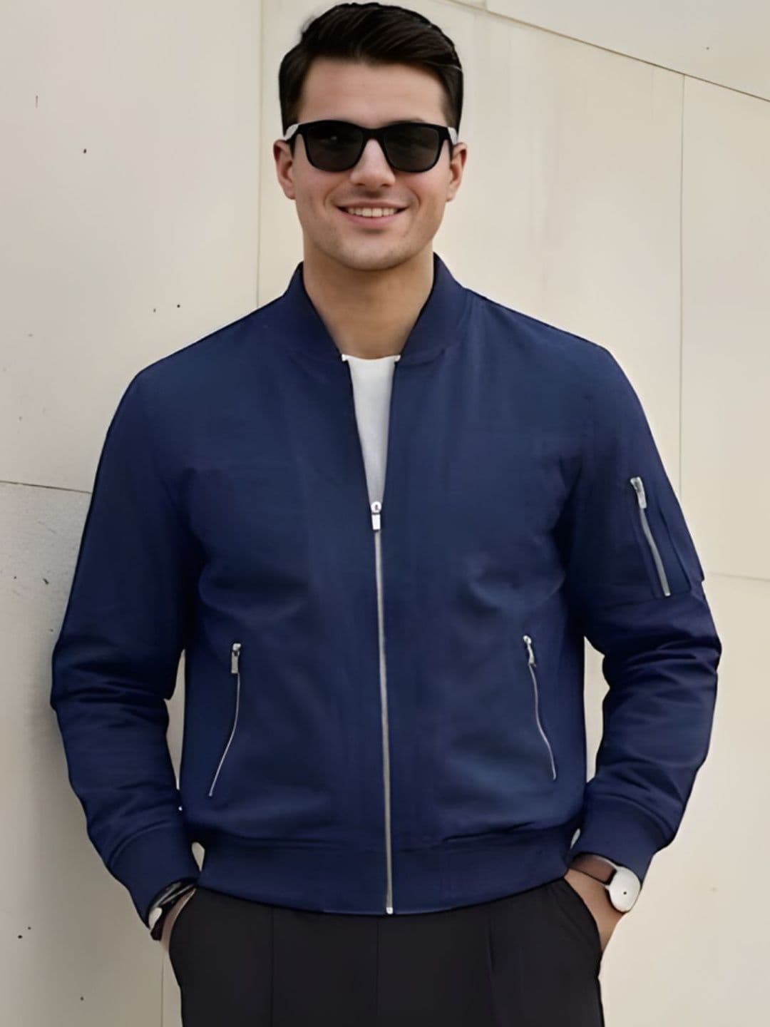 MIA FASHION Men Windcheater Outdoor Bomber Jacket - view 1