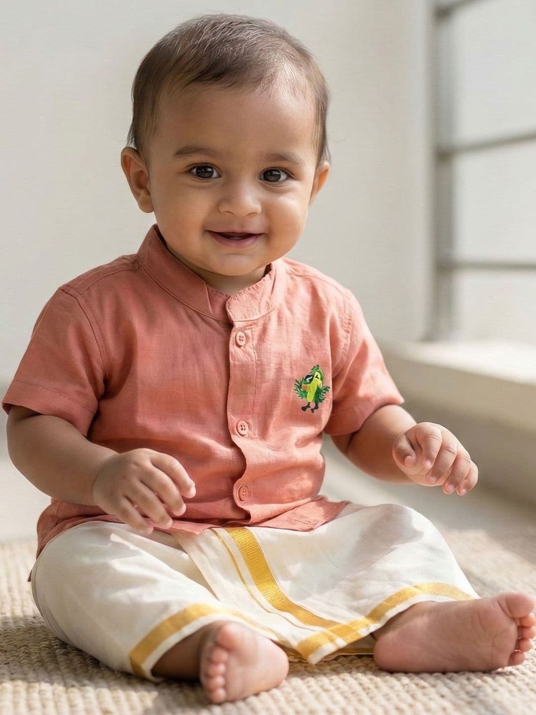 Ramraj Boys Shirt with Dhoti Pants - view 1