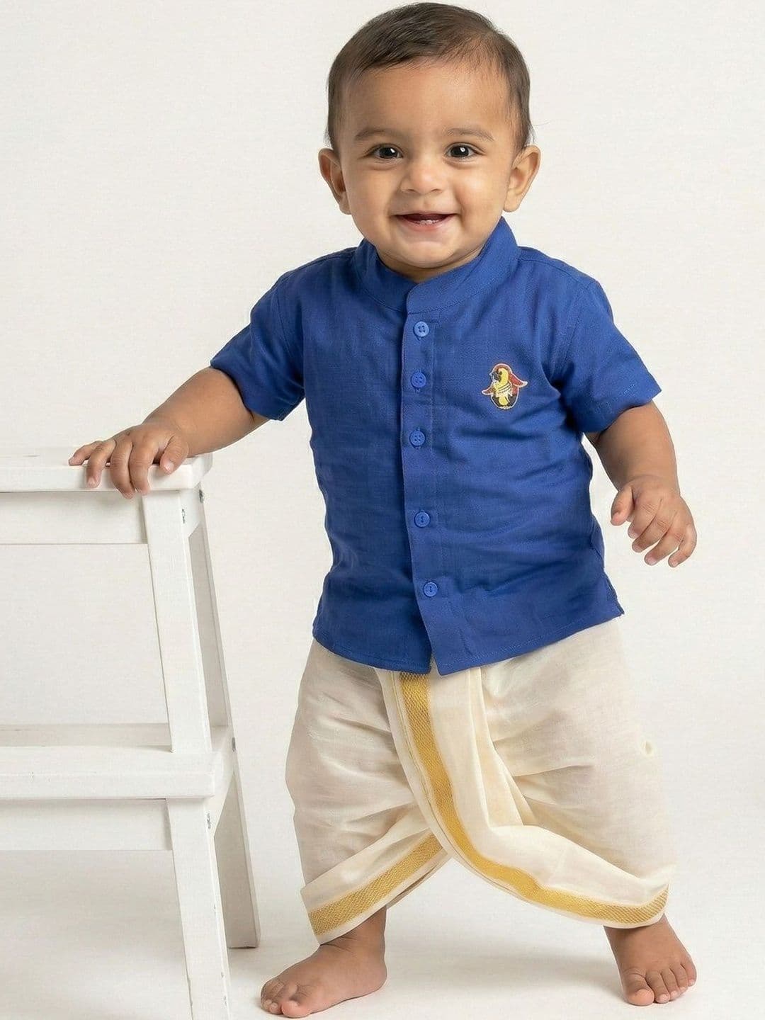 Ramraj Boys Shirt with Dhoti Pants - view 1
