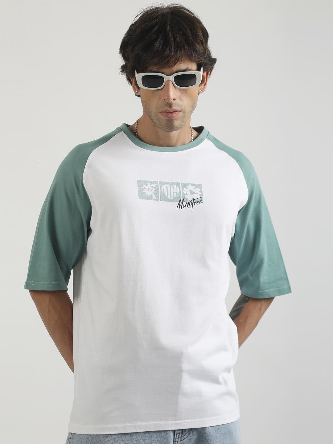 Maniac Men Colourblocked T-shirt - view 1