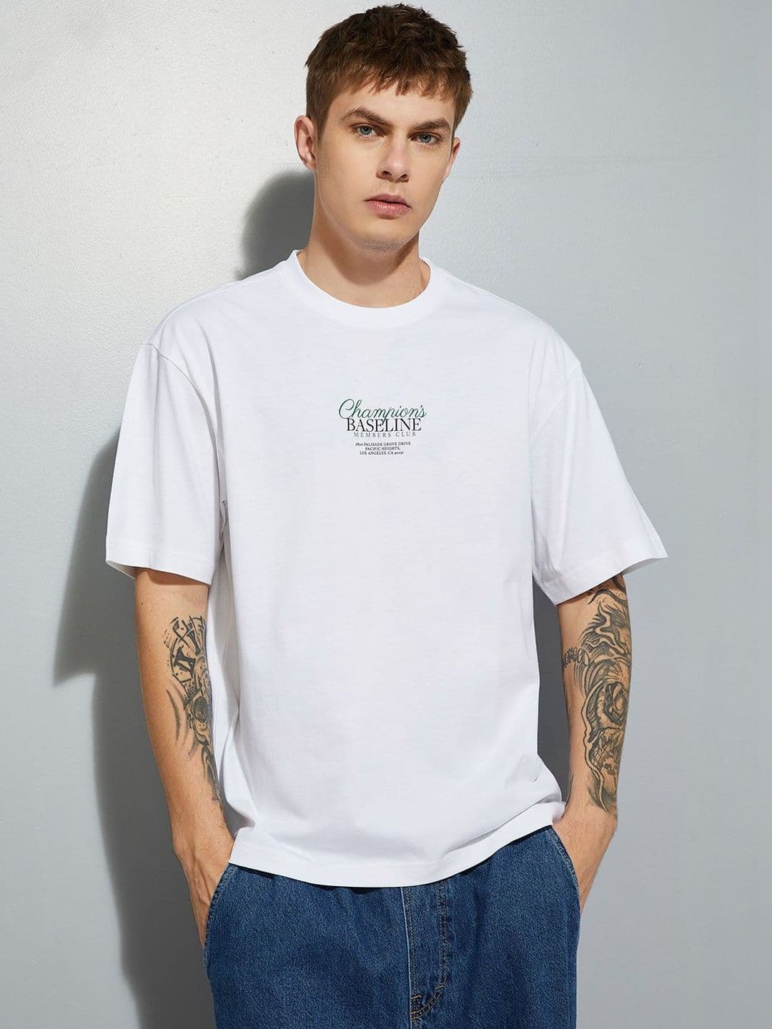max Men Regular Fit Cotton T-shirt - view 1