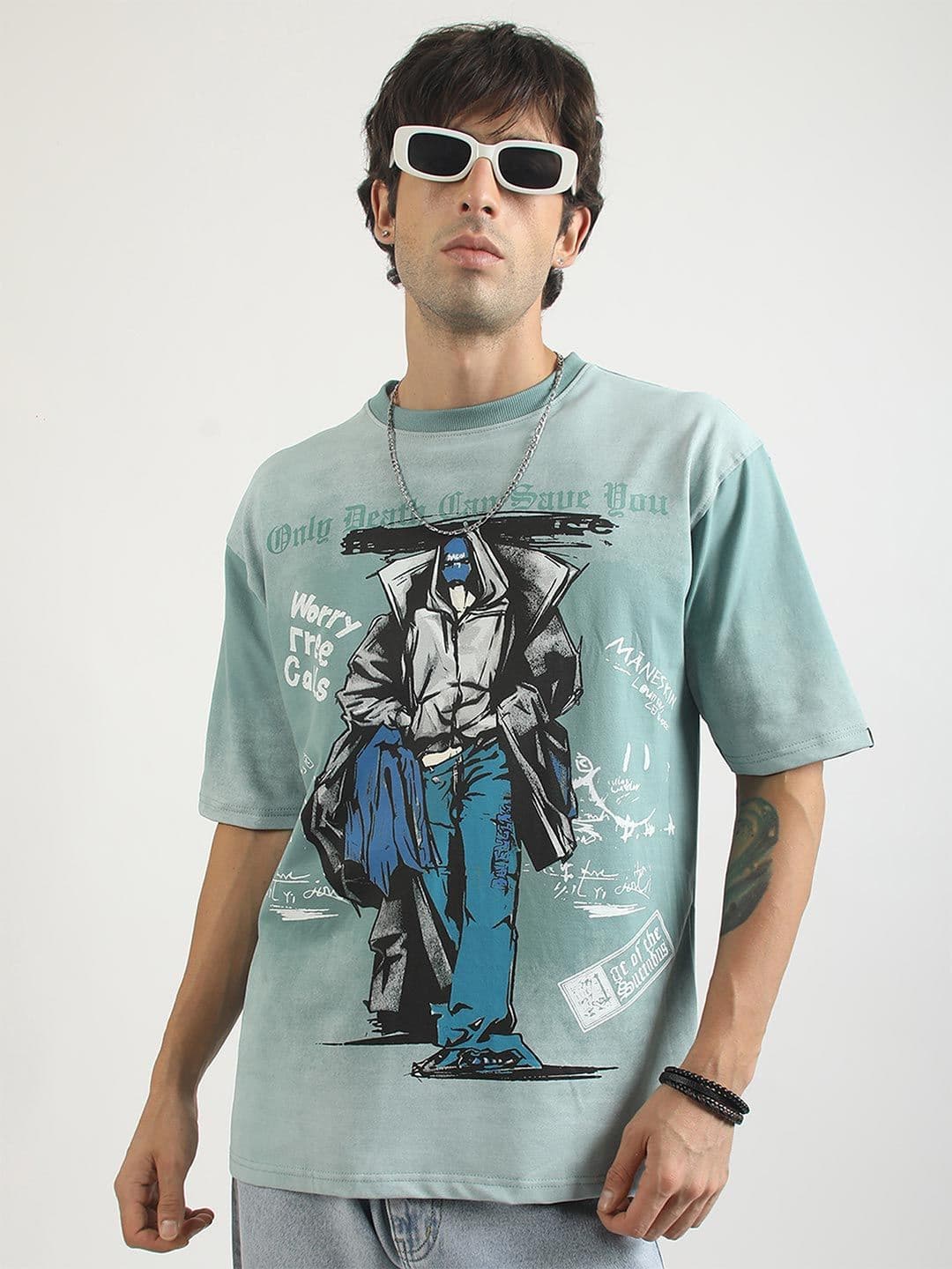 Maniac Men Printed T-shirt - view 1
