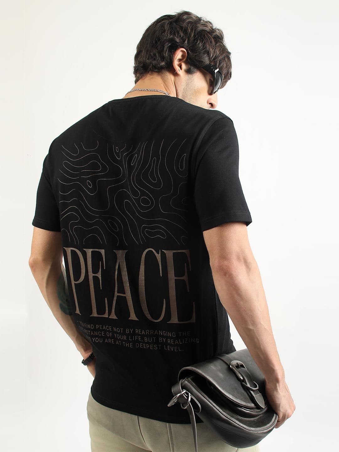 Maniac Men Typography Printed T-shirt - view 1