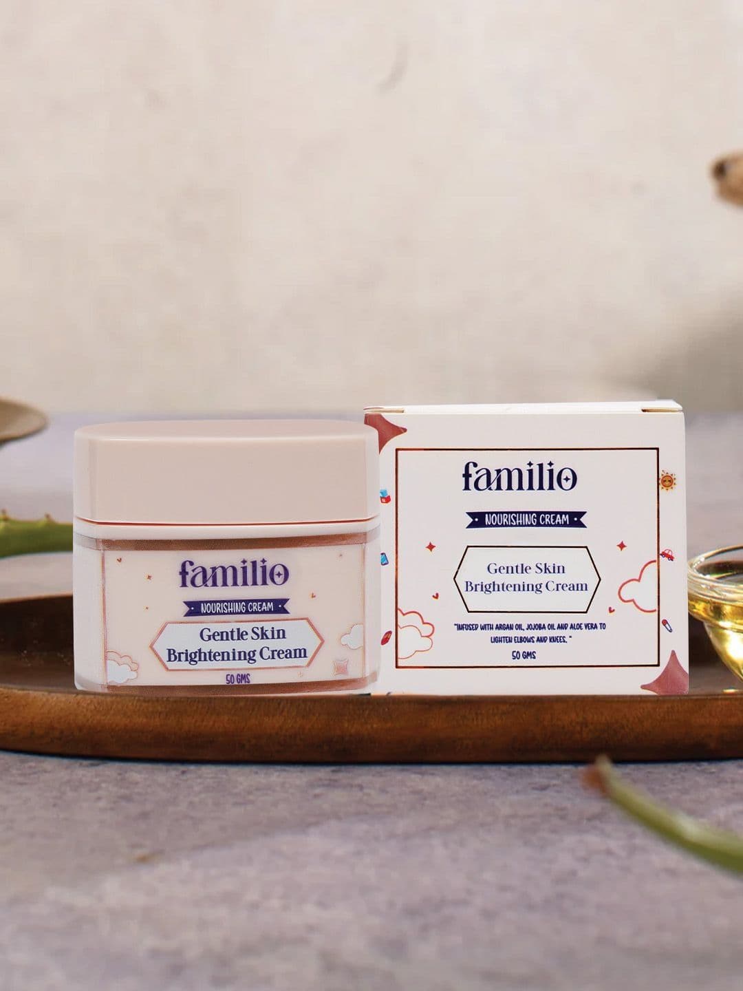 Familio Gentle Skin Brightening Cream With Argan Oil - 50 g - view 1