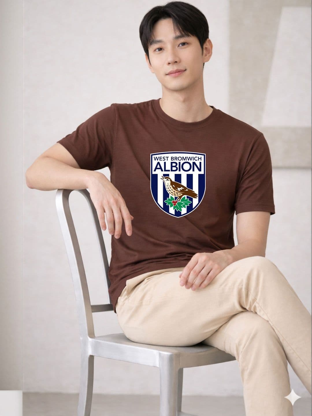 HERE&NOW Men Graphic Printed Round Neck Regular Fit Cotton T-shirt - view 1