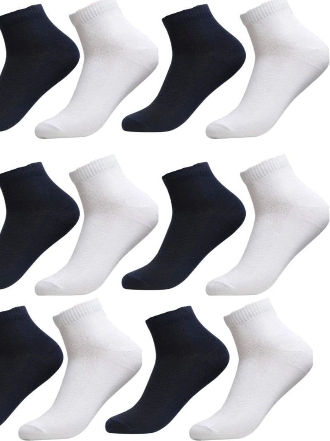 UVLOG Unisex Pack of 10 Cotton Ankle Length Socks - view 1